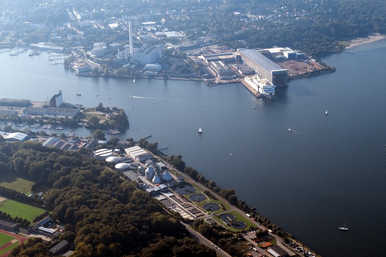 Flensburg von oben