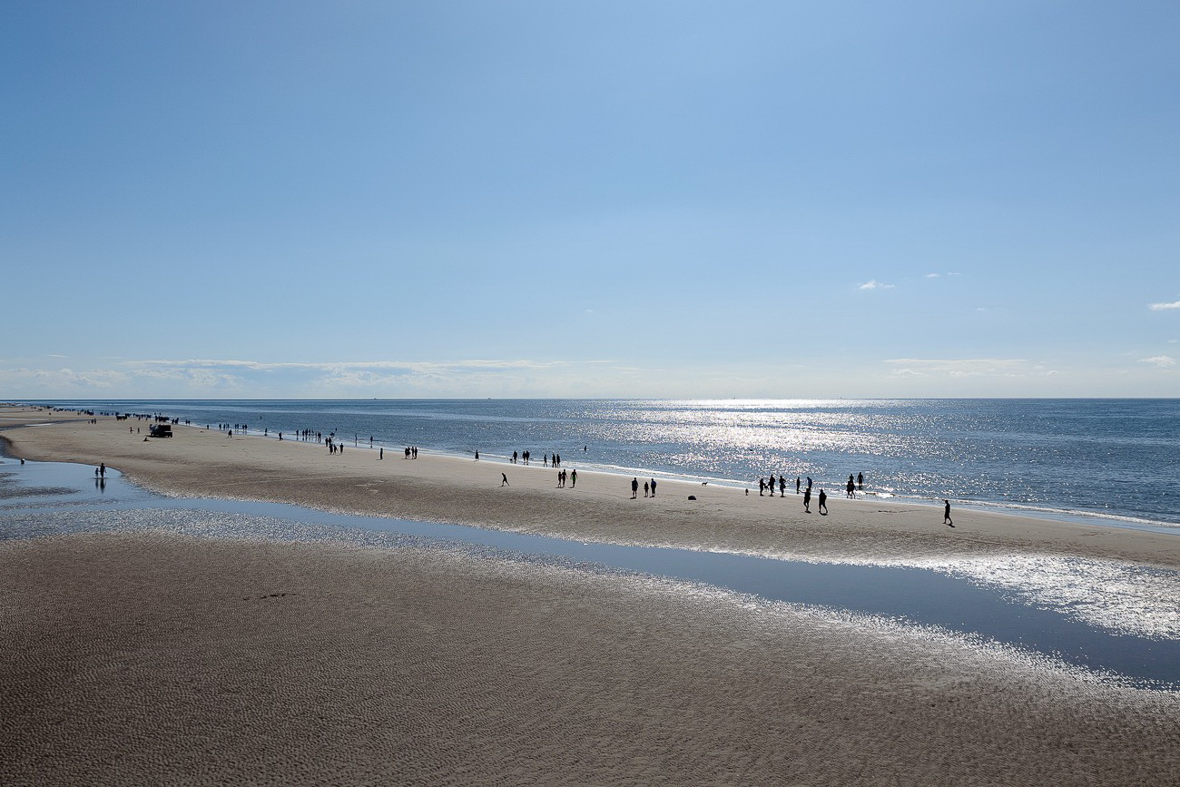 Bilder von St. Peter Ording, aufgenommen 2017.